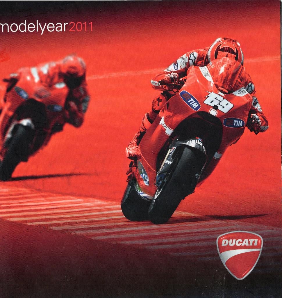 Ducati modellen jaarboek 2011, Verzenden, Ducati