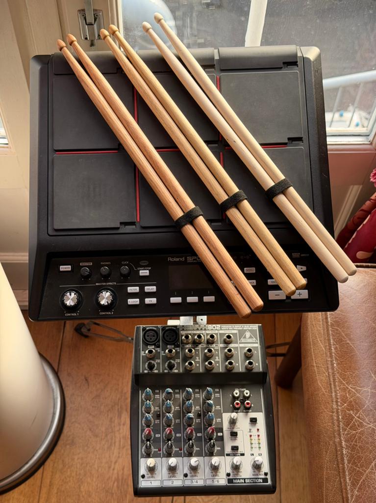 Roland SPD-SX - Complete Performance Setup (ZGAN), Muziek en Instrumenten, Drumstellen en Slagwerk, Ophalen, Zo goed als nieuw