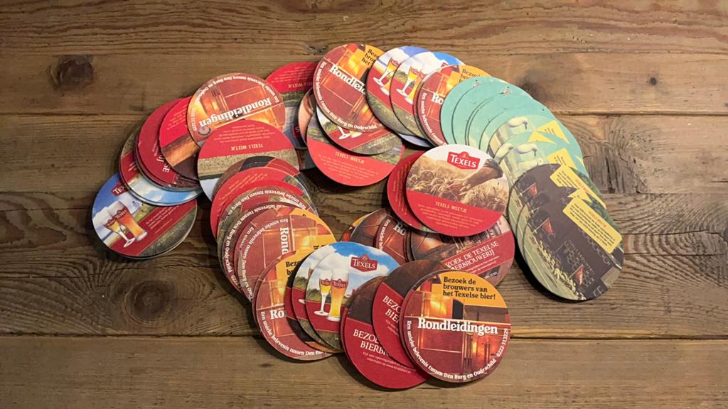 Bierviltjes Texelse Brouwerij NL, Ophalen of Verzenden, Nieuw, Viltje(s), Overige merken