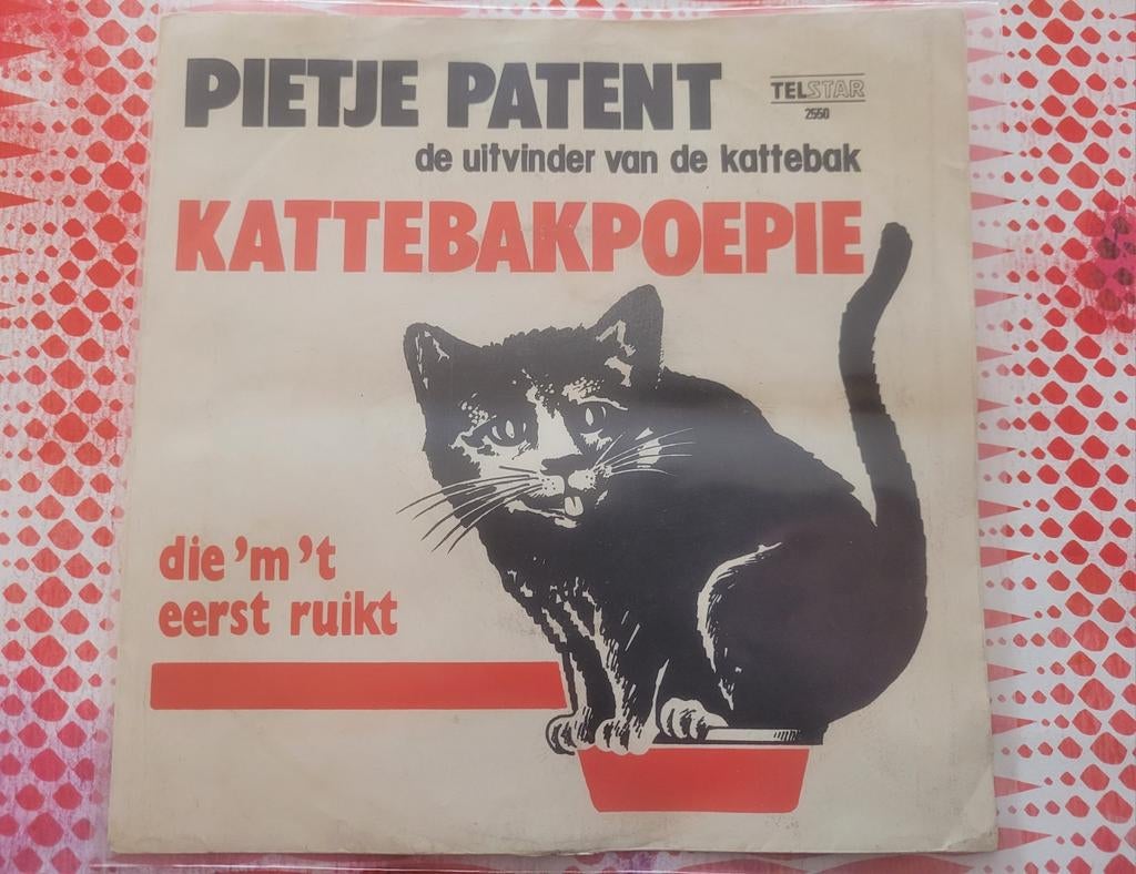 Pietje Potent - Kattenbak poepie - Die 'm het eerst ruikt, Ophalen, Zo goed als nieuw, Overige formaten, Levenslied of Smartlap