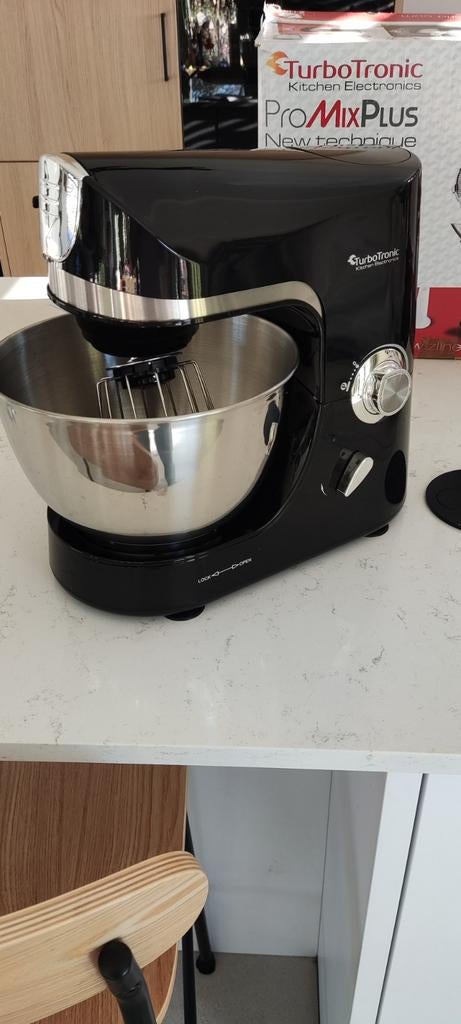 Turbotronic Keukenmachine ProMixPlus Zwart, Ophalen