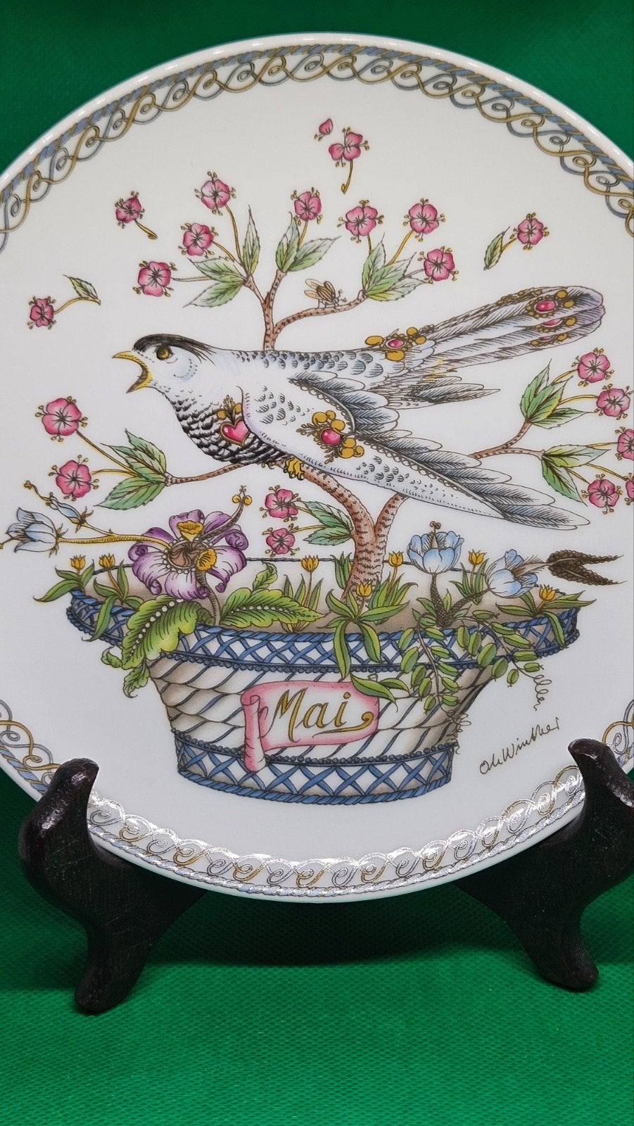 Hutschenreuter wandtegel, Ophalen of Verzenden