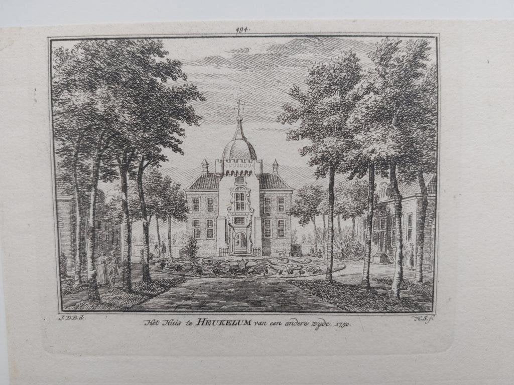 494 / Huis te Heukelum - Heukelom, Ophalen of Verzenden