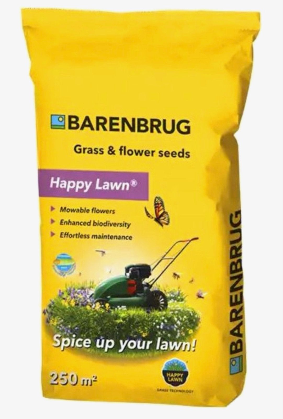 Barenbrug Happy Lawn Graszaad - 250 m², Ophalen of Verzenden, Nieuw, 20 m² of meer, Gras