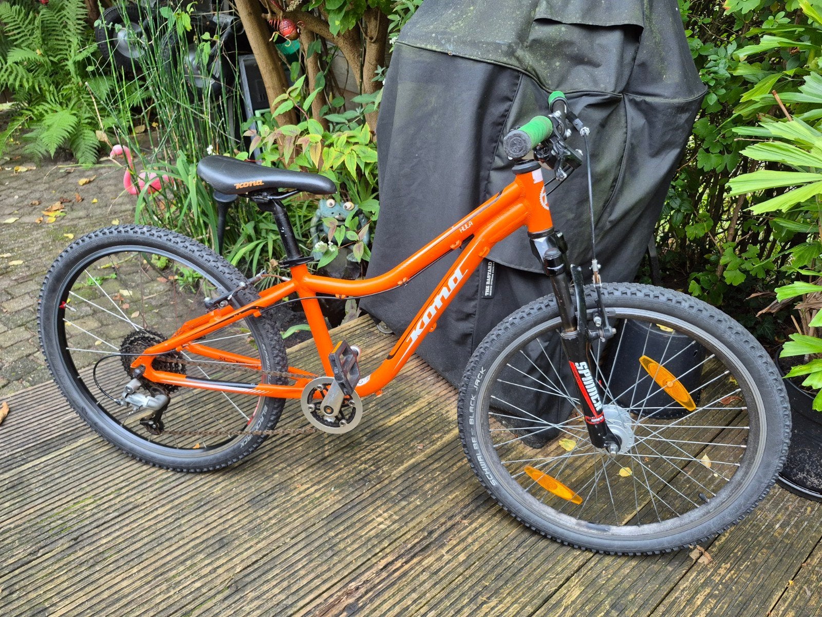 Kona Hula 24 inch, Gebruikt, Hardtail, Velgrem, Ophalen