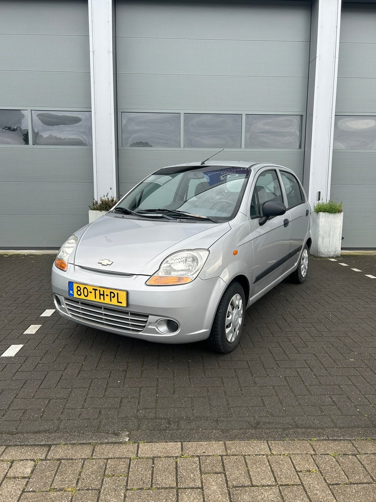 Chevrolet Matiz 0.8 2006 Grijs origineel Nederlander, Auto's, Voorwielaandrijving, Stof, Origineel Nederlands, Particulier