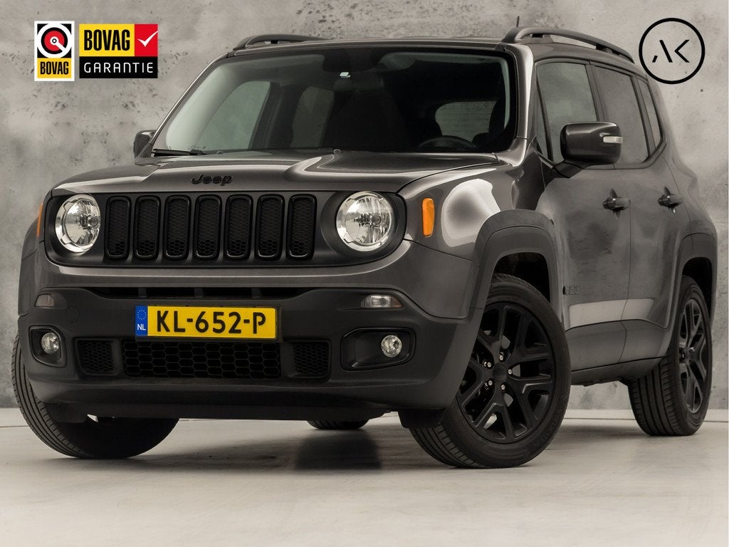Jeep Renegade 1.6 Black Sport (NAVIGATIE, GETINT GLAS, PARKE, Auto's, Jeep, Voorwielaandrijving, 12 maanden, Stof, Gebruikt