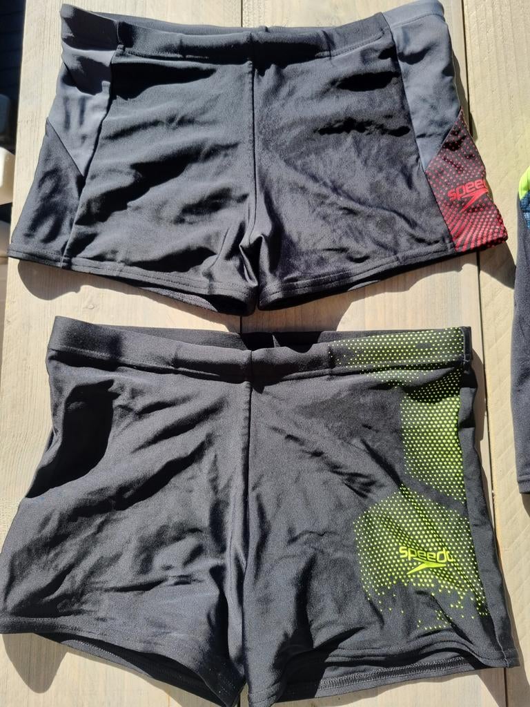 2x Speedo zwemboxers, en 1 Nabaiji aqua resist, xxs., Gebruikt, Overige maten, Ophalen of Verzenden, Zwembroek