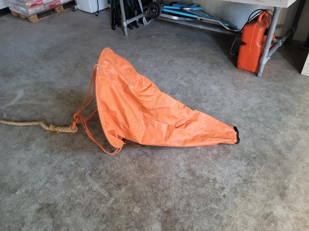Drijfanker - Oranje - Gebruikt, Watersport en Boten, Ophalen, Gebruikt, Overige typen