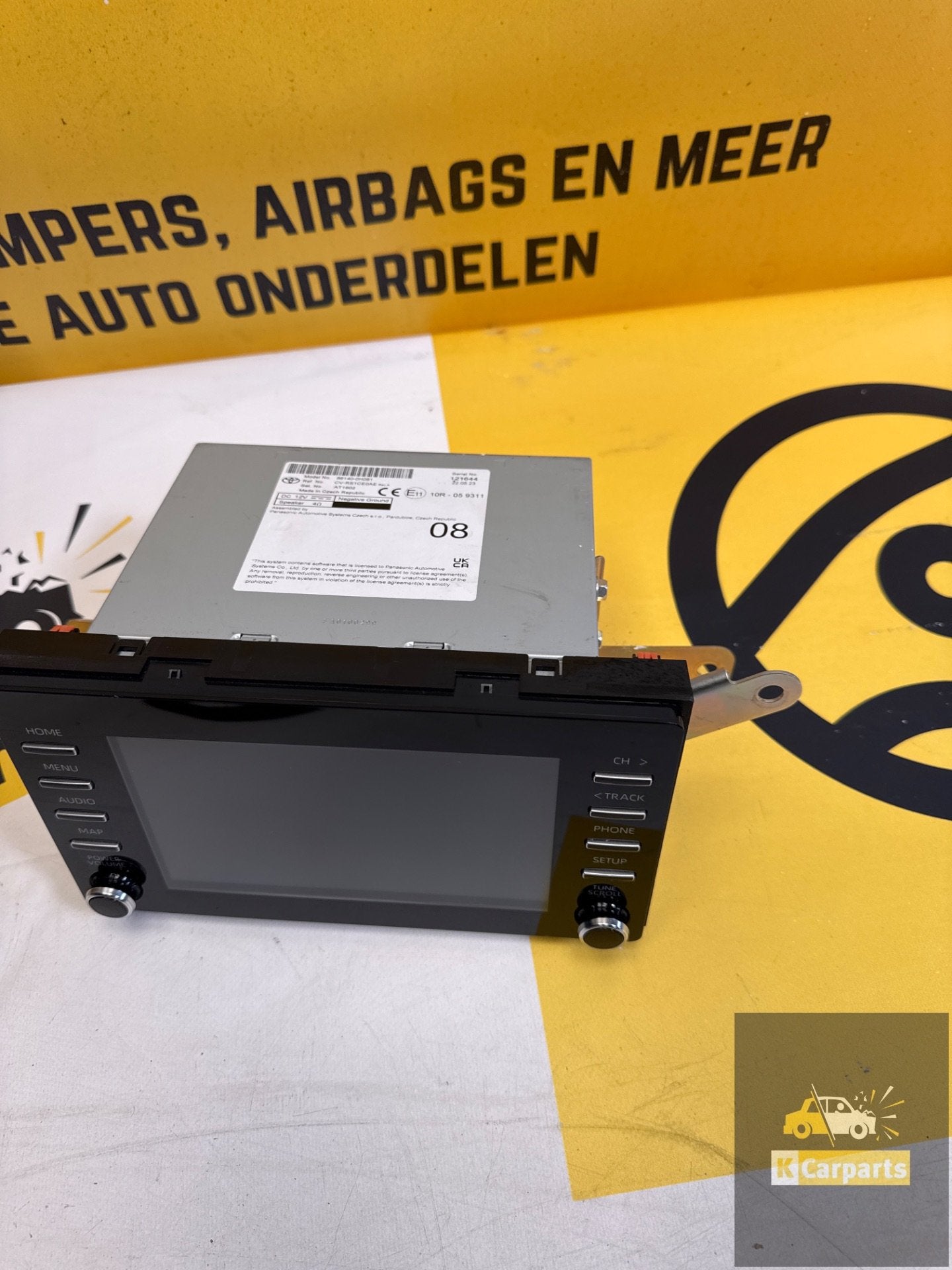 Gps Navigation System Toyota Aygo X 2022-Heden 861400H081, Auto-onderdelen, Info@toyota.co.jp, Gebruikt, Toyota Motor Corporation