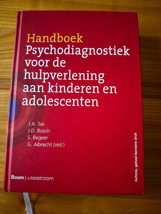 Handboek Psychodiagnostiek hulpverlening kinderen adolescent, Boeken, Studieboeken en Cursussen, Ophalen of Verzenden, Gamma, Zo goed als nieuw