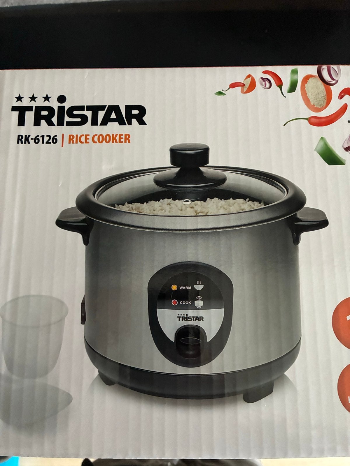 Tristar RK-6126 Rijstkoker - 1L - Nieuw in doos, Witgoed en Apparatuur, Ophalen, Nieuw