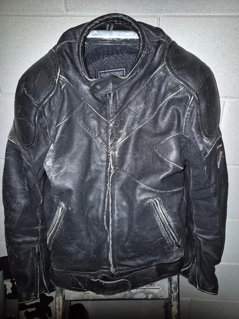 Motorjack met binnenvoering, Motoren, Kleding | Motorkleding, Ophalen, Heren, Jas | leer, Frank Thomas