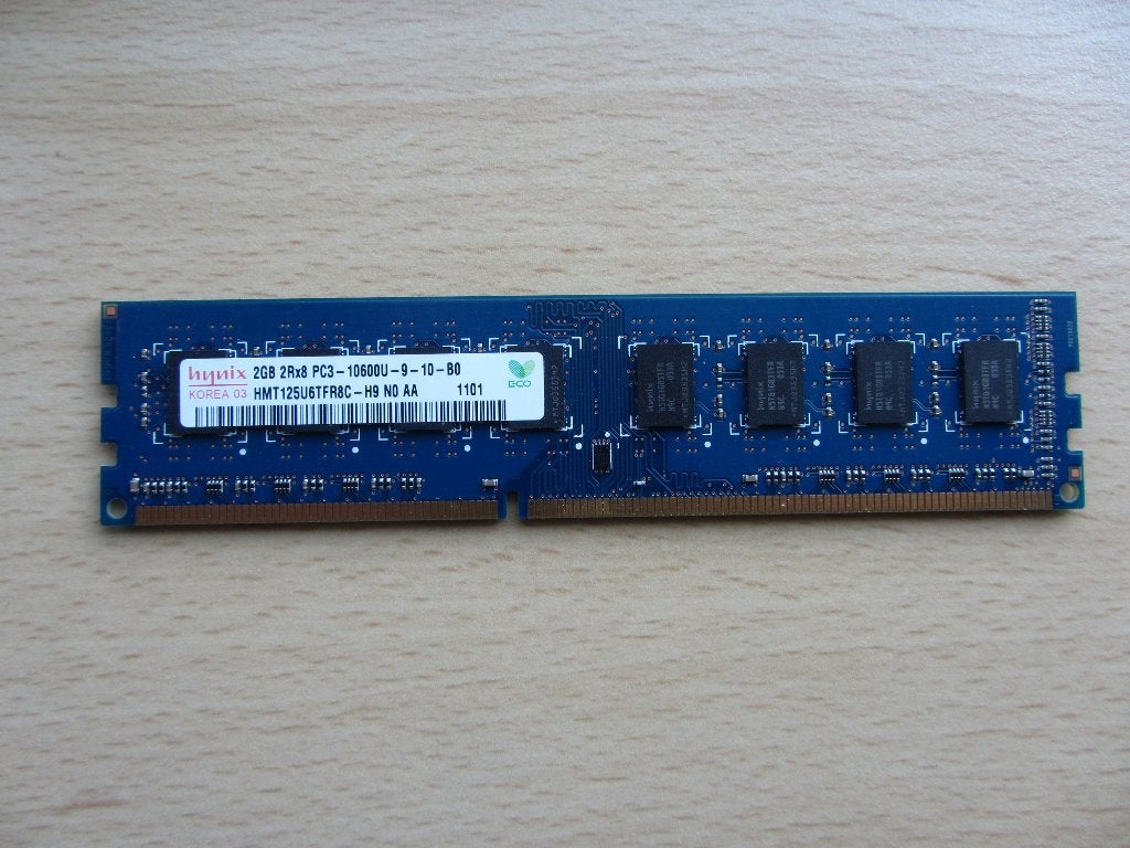 Hynix 2GB PC3-10600 DDR3-1333MHz non-ECC Unbuffered CL9, Computers en Software, RAM geheugen, 1333 MHz, DDR3, Ophalen of Verzenden