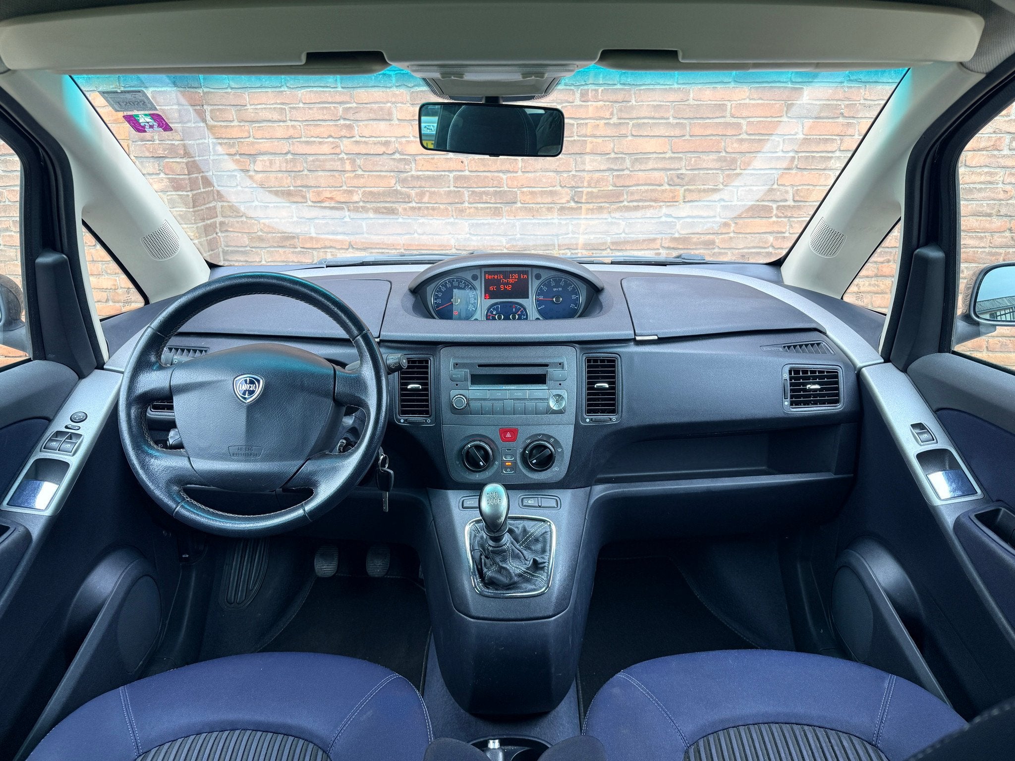 Lancia Musa 1.4-16V Oro SenS·Airco·Cruise·LM velgen all s, Auto's, Voorwielaandrijving, Euro 5, Gebruikt, 400 kg