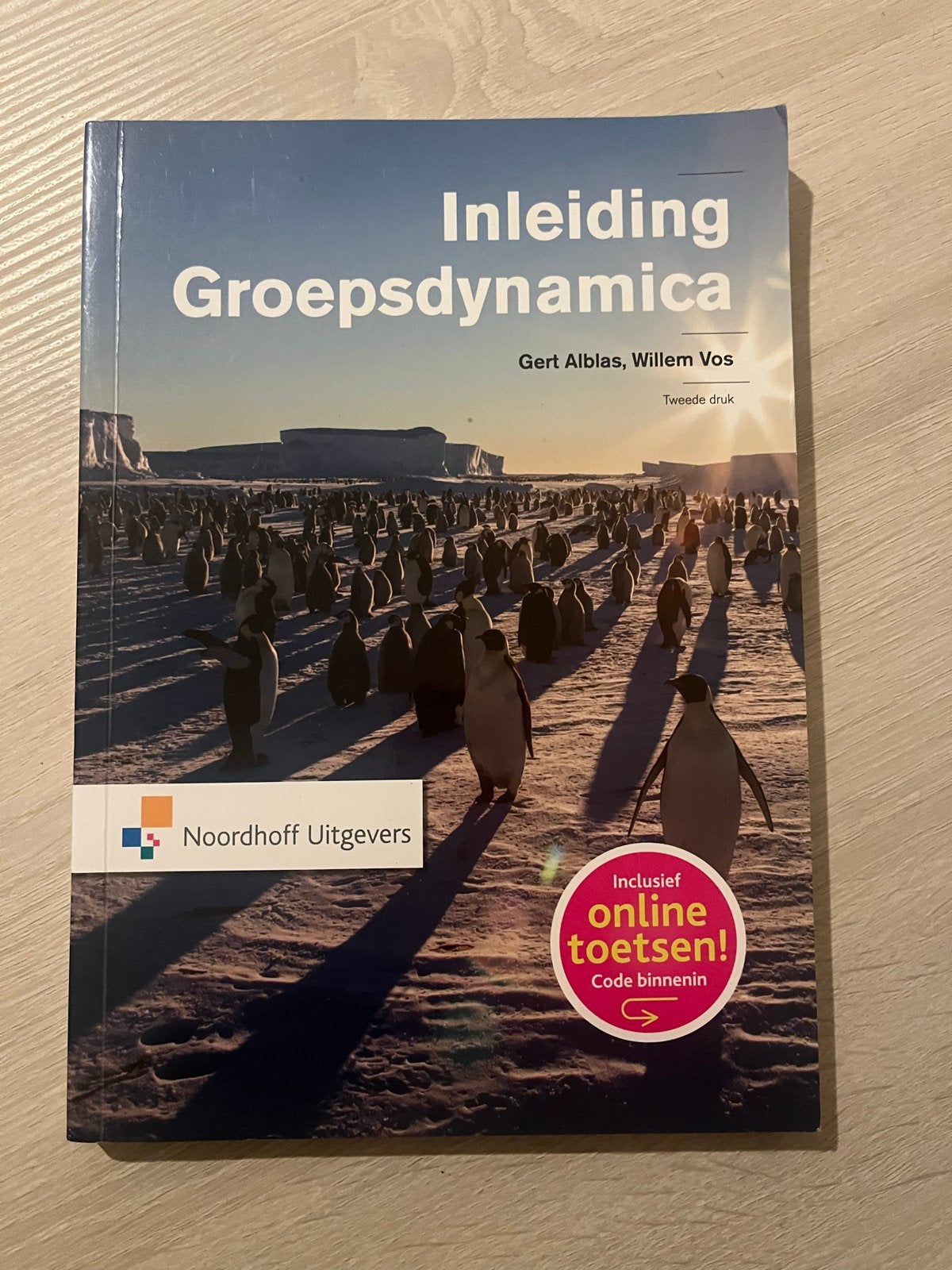 Inleiding Groepsdynamica - Gert Alblas, Willem Vos, Boeken, Studieboeken en Cursussen, Ophalen of Verzenden, Gamma, Zo goed als nieuw