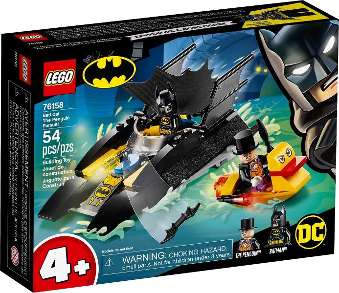 LEGO 76158 Batboot de Penguin achtervolging, Ophalen of Verzenden, Zo goed als nieuw, Complete set, Lego