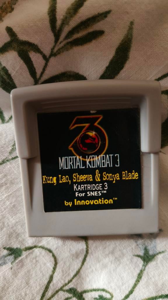 Mortal Kombat 3 Kartridge 3 - Innovation, Gebruikt, Vechten, 2 spelers, Eén computer