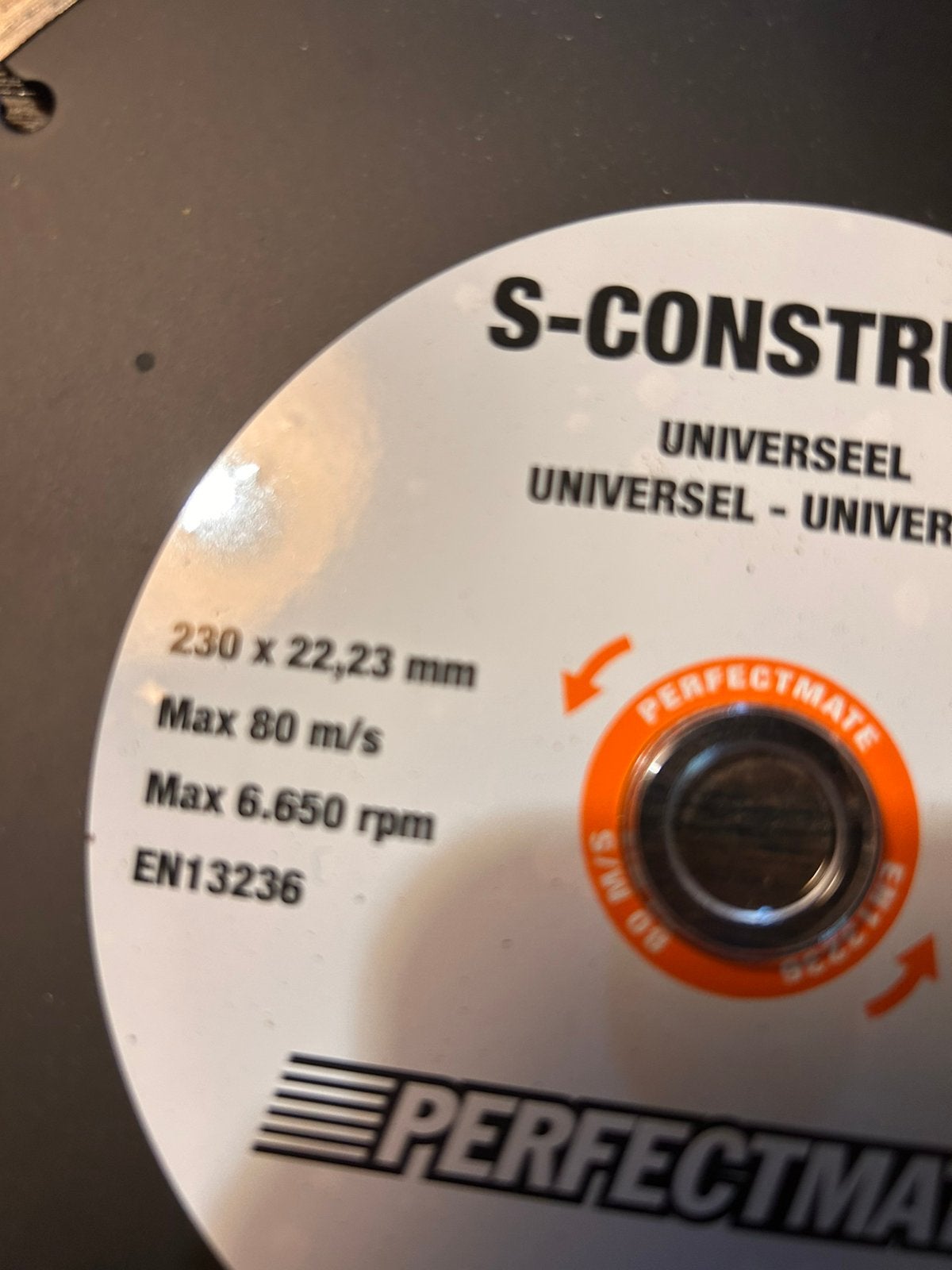 Slijpschijf 23 cm diamant, Ophalen, Nieuw, 1000 watt of meer, Haakse handslijpmachine