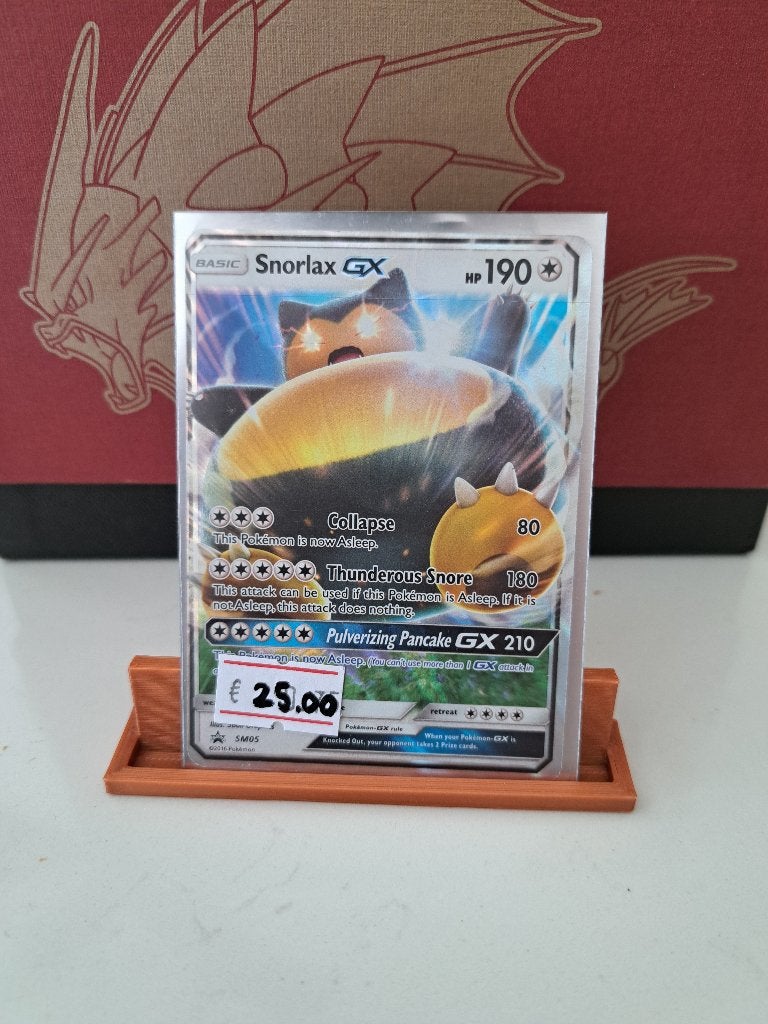Snorlax GX SM05	 € 25,00, Ophalen of Verzenden, Zo goed als nieuw, Losse kaart