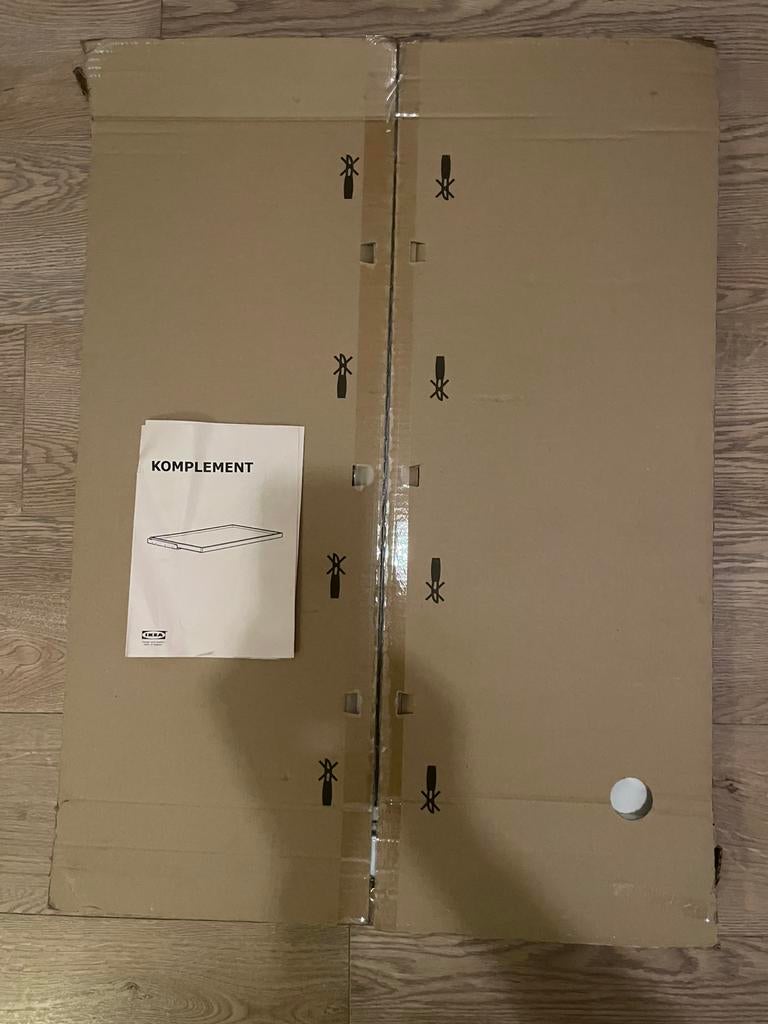 Komplement uittrekbare plank wit 75x58 Ikea pax kast, Huis en Inrichting, Kasten | Kledingkasten, Ophalen, Nieuw, 50 tot 75 cm