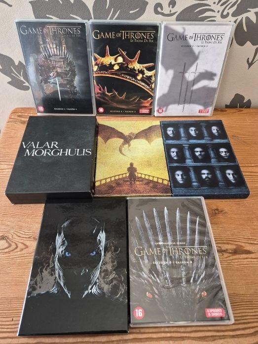Game of Thrones 1 t/m 8 - De Complete Serie - Nieuwstaat., Engels, Vanaf 16 jaar, Nederlands, Science Fiction en Fantasy
