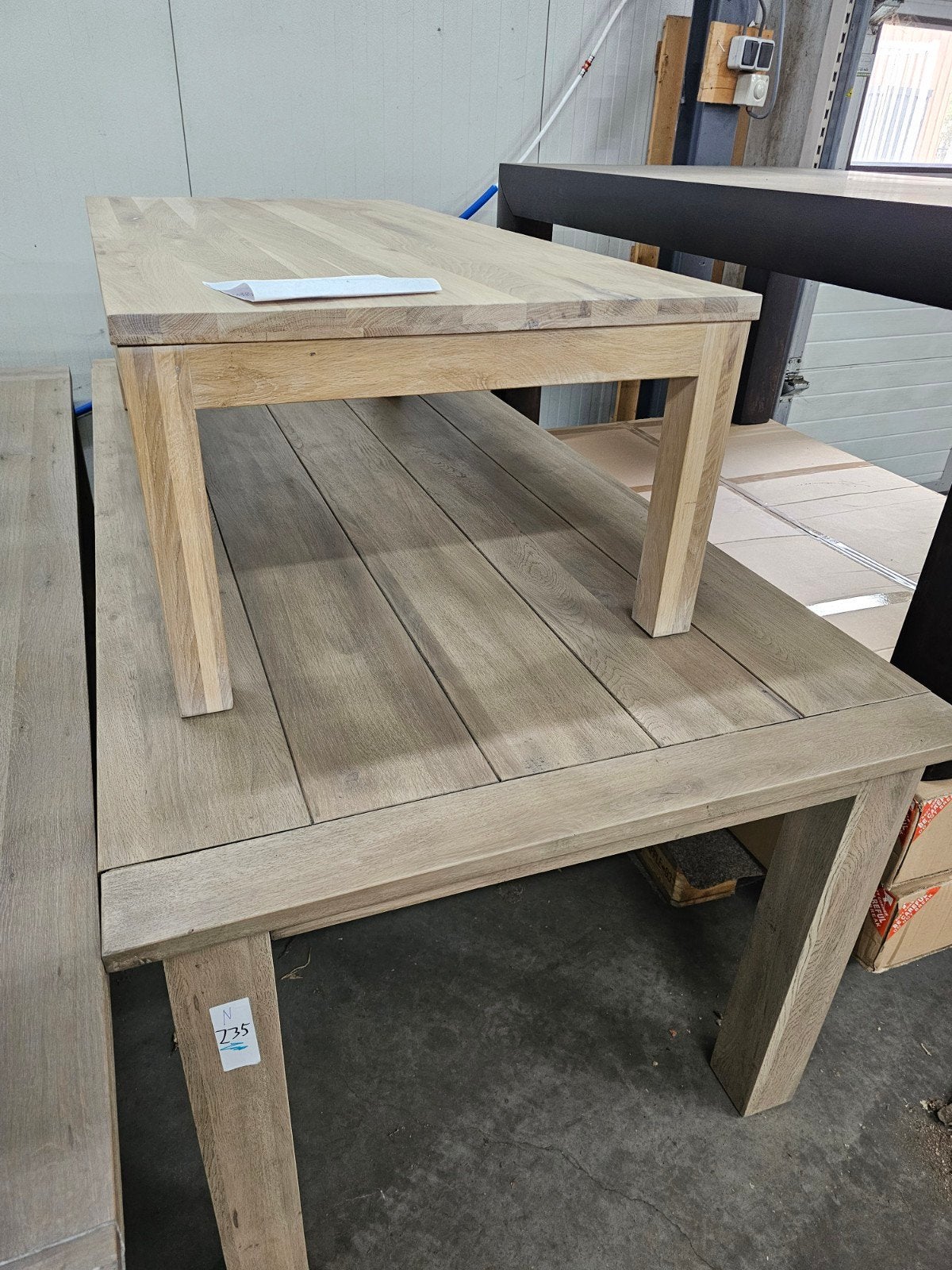 mooie eettafels, eikenhout. 100-150 euro, Huis en Inrichting, Ophalen