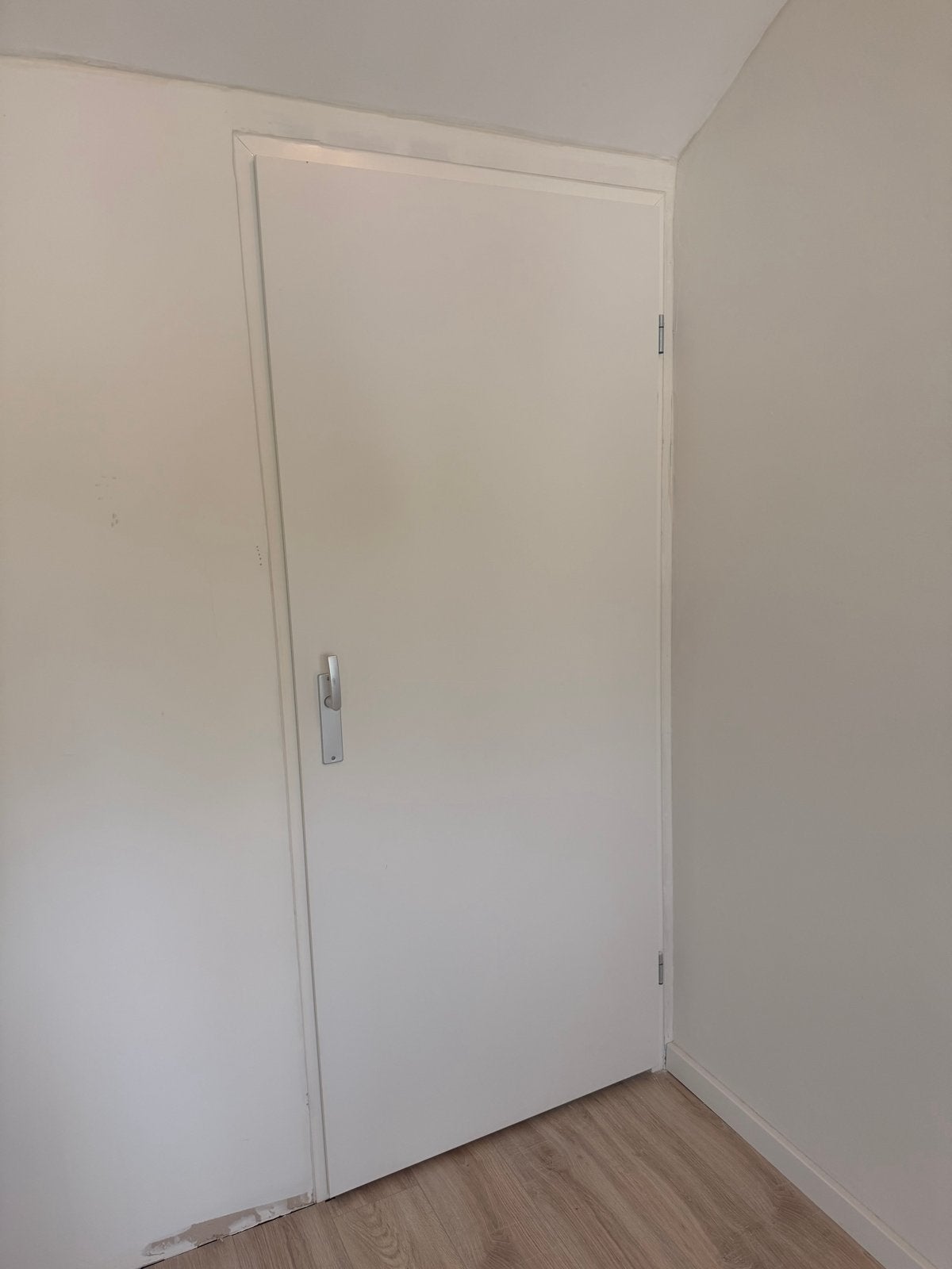 Binnendeur kozijn combinatie wit opdek rechtsdraaiend z.g.a., Ophalen, 80 tot 100 cm, Binnendeur, Zo goed als nieuw