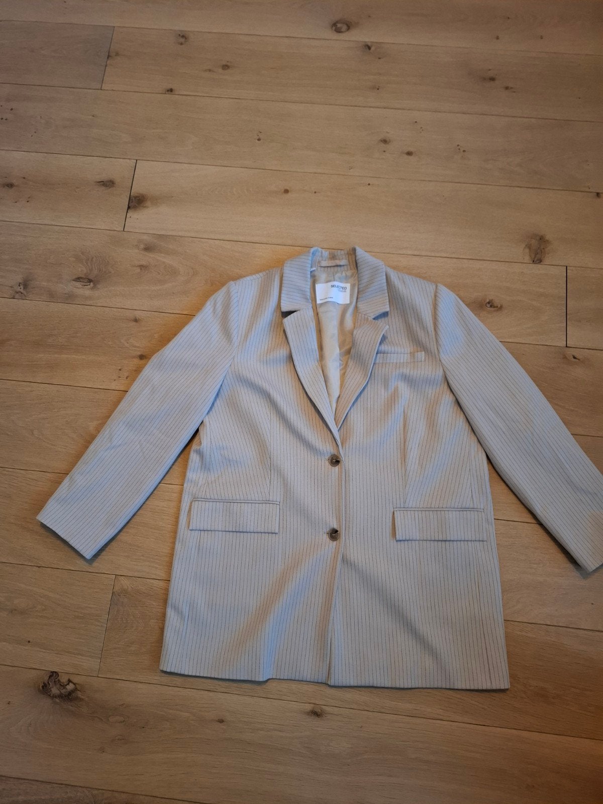 Mooie blazer van selected femme mt 42, Verzenden, Beige, Zo goed als nieuw, Jasje