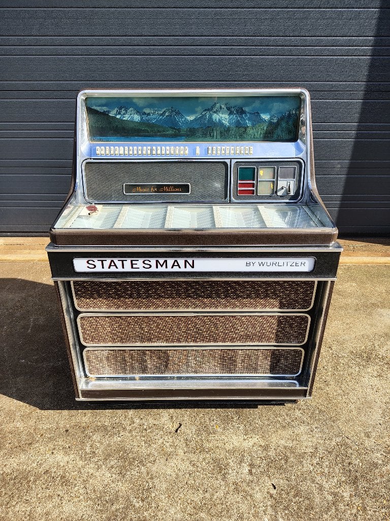 Wurlitzer Statesman 3400/ 1970 jukebox, Ophalen, Gebruikt, 1950 tot 1960, Seeburg