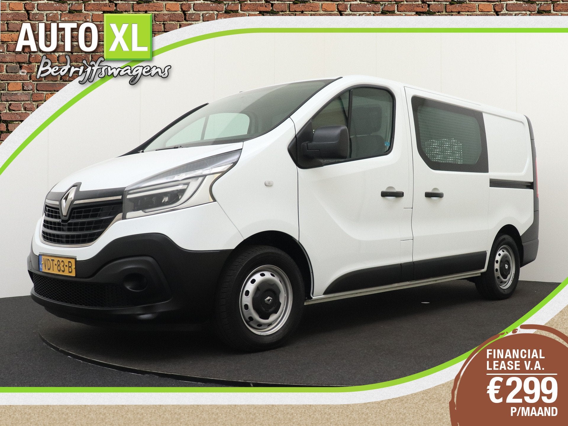 Renault Trafic 2.0 dCi 120 T29 L1H1 Comfort Houtenvloer Crui, Voorwielaandrijving, Stof, Gebruikt, 4 cilinders