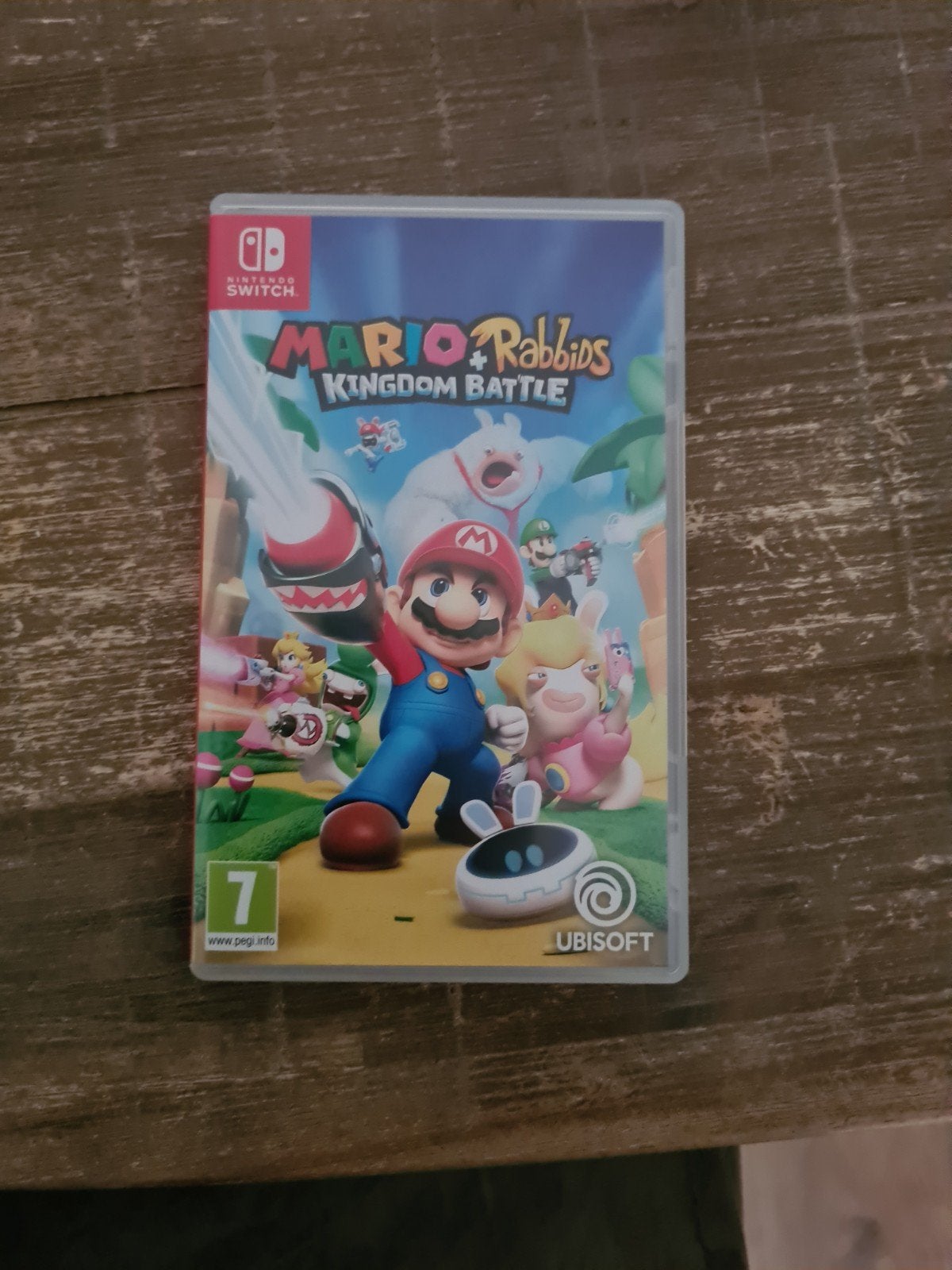 Nintendo switch mario &rabbids kingdom battle, 2 spelers, Zo goed als nieuw, Vanaf 7 jaar, Ophalen