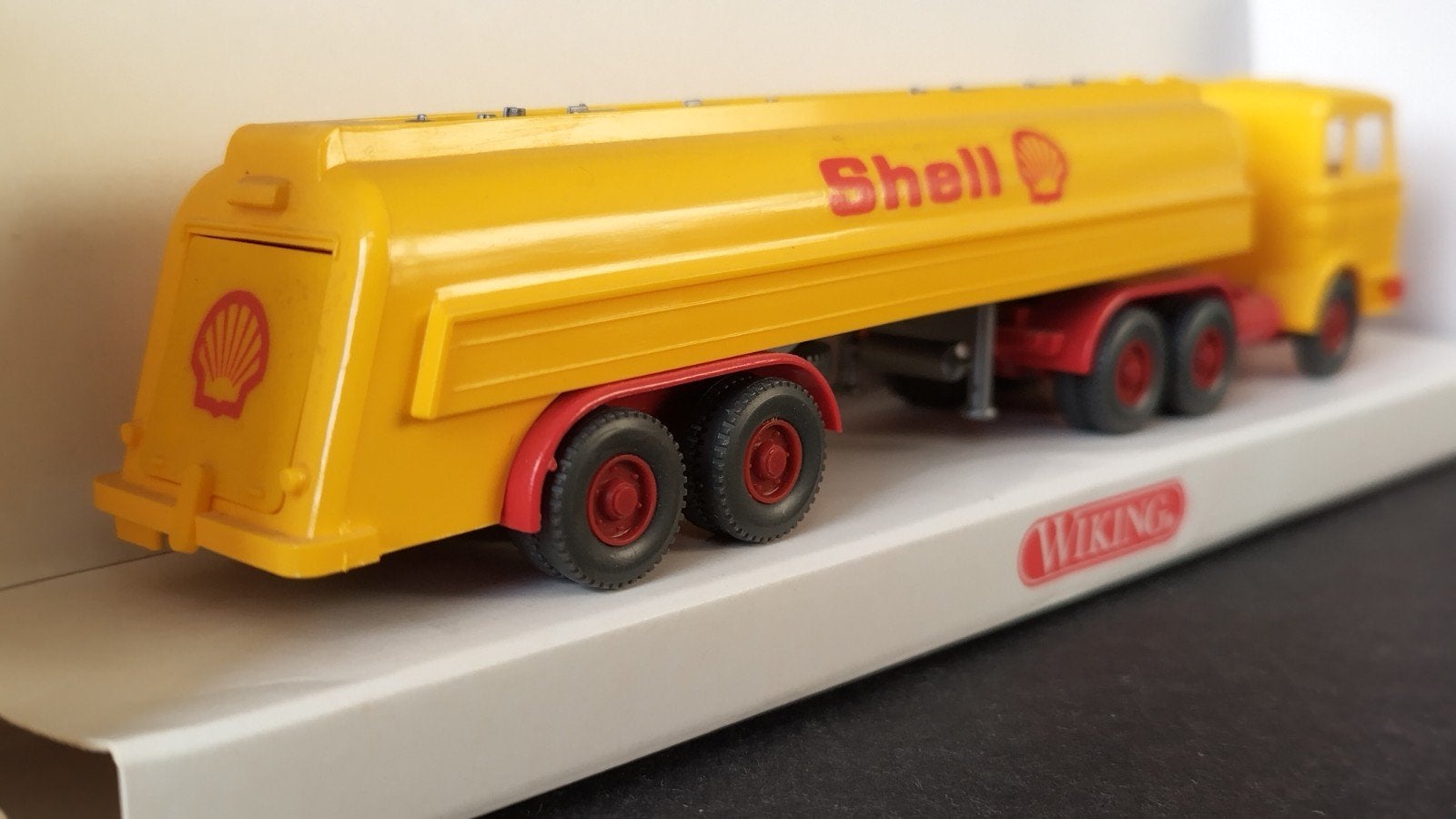 Mercedes Benz Lp 2223 Shell Tanker 1:87 Wiking pol, Berlin, Wiking, Verzenden, Wiking