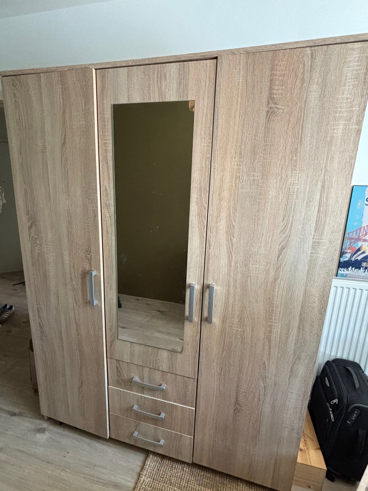 Kledingkast, Ophalen, Gebruikt, 100 tot 150 cm, 200 cm of meer