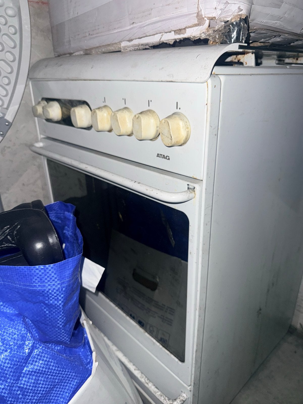 ATAG Vrijstaand Gasfornuis met Oven - Gebruikt, Witgoed en Apparatuur, Fornuizen, Ophalen of Verzenden, Gebruikt, Vrijstaand, Gas