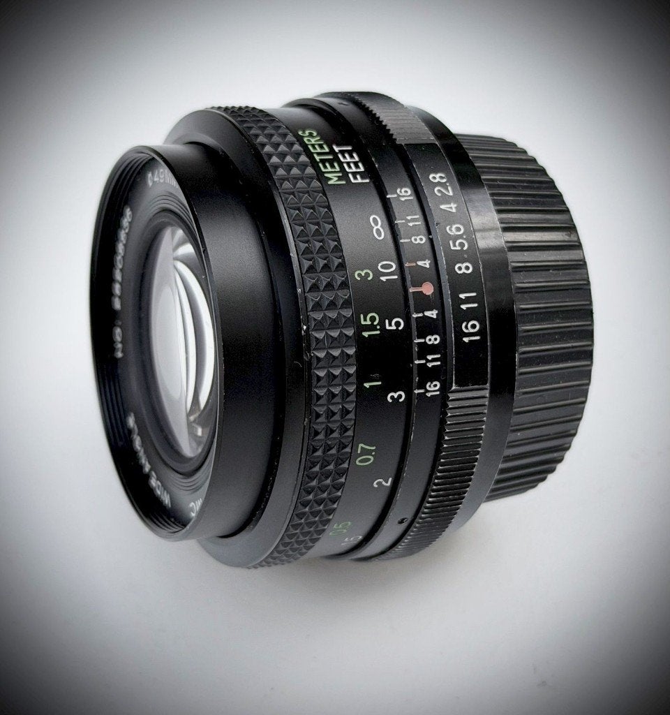 Vivitar 28mm f/2.8 MC (Wide Angle)(Pentax-K) KOMINE (tekst!), Ophalen of Verzenden