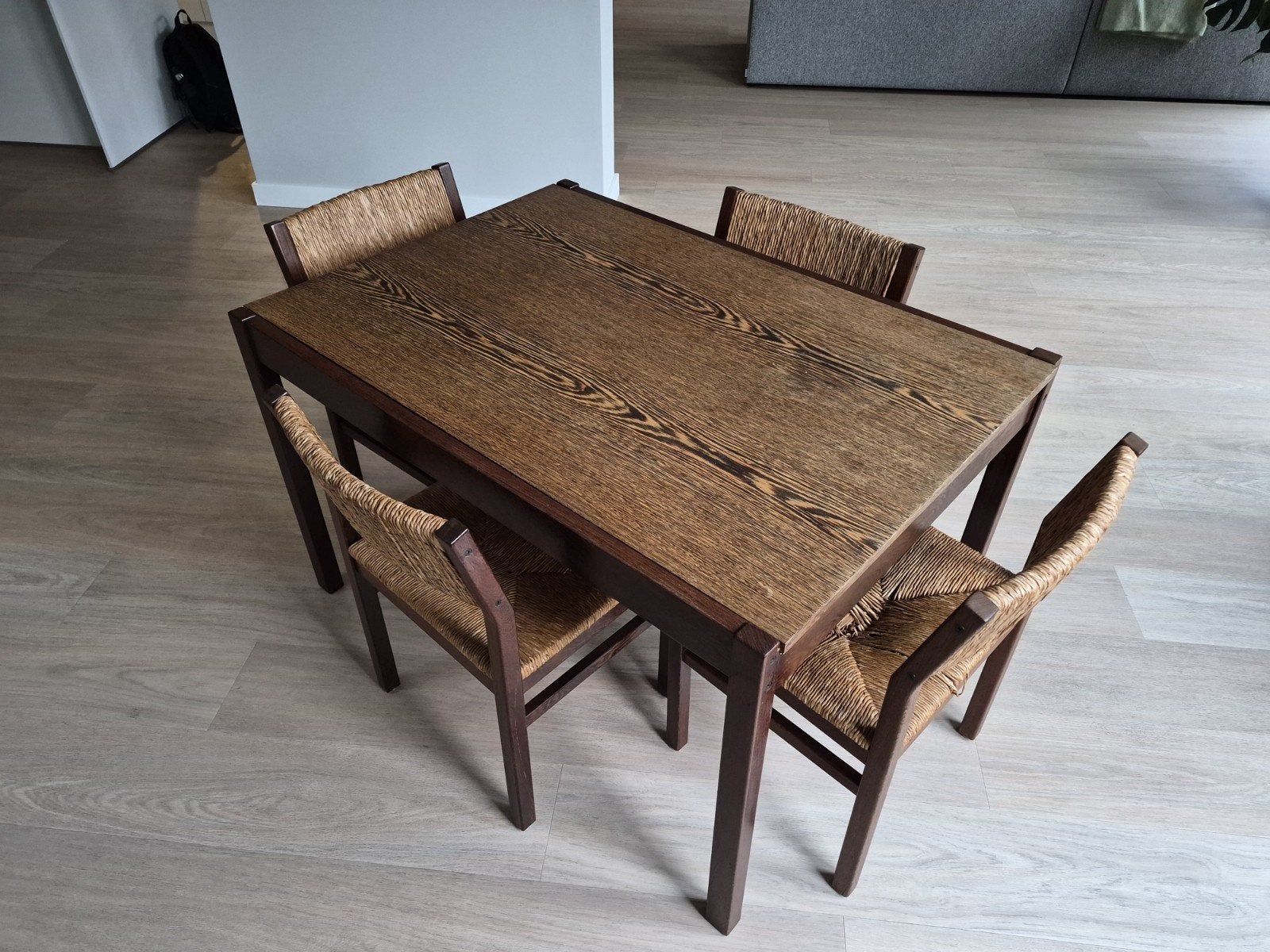 eettafel set Pastoe Cees Braakman Japanse serie, Huis en Inrichting, Tafels | Eettafels, Gebruikt, Overige materialen, 100 tot 150 cm
