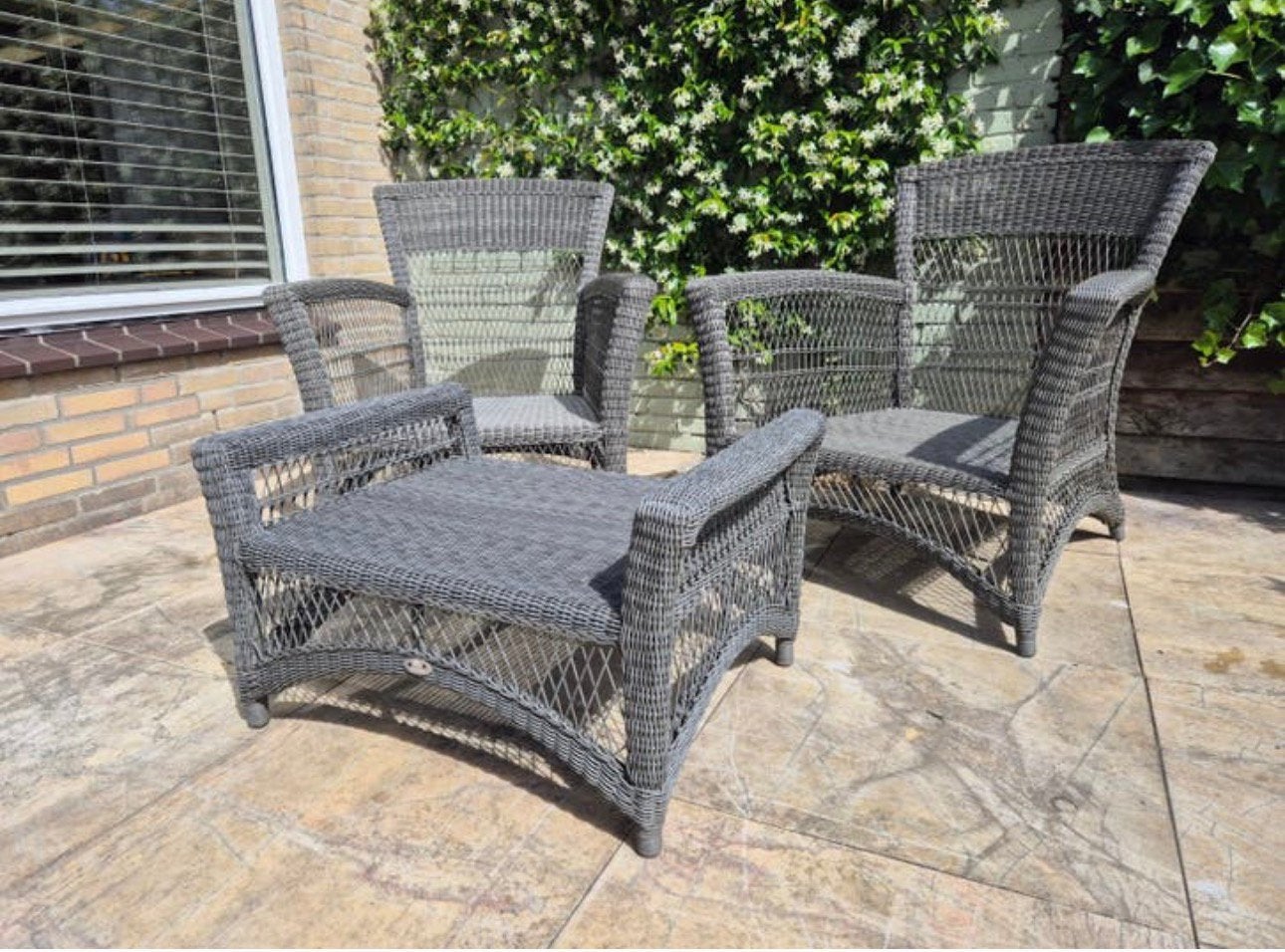 Tuinmeubels Borek IZGS, Tuin en Terras, Ophalen of Verzenden, Zo goed als nieuw, Wicker, Bijzettafel