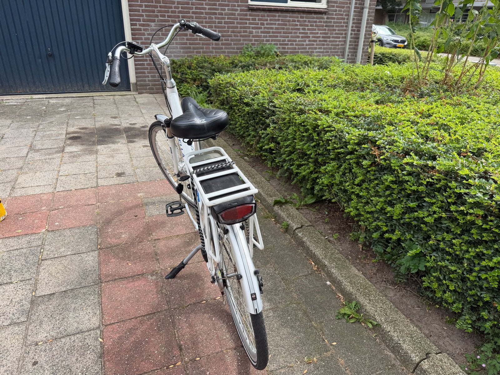 Stella Allegra elektrische fiets - Wit, Gebruikt, 51 tot 55 cm, 50 km per accu of meer, Ophalen