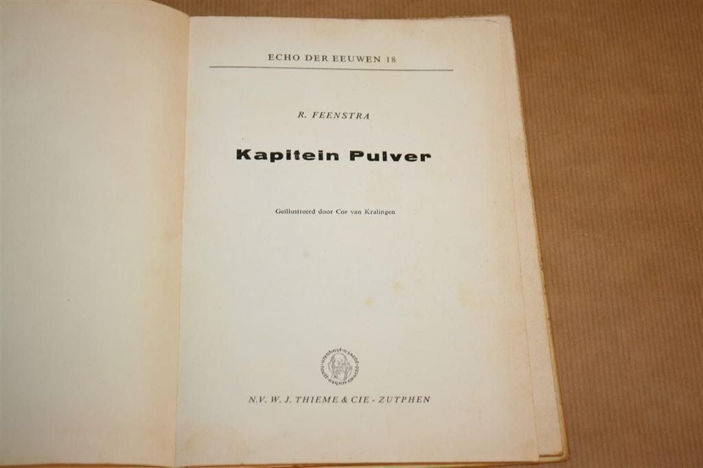 Kapitein Pulver - Echo der eeuwen 18 - R. Feenstra, Ophalen of Verzenden, Gelezen