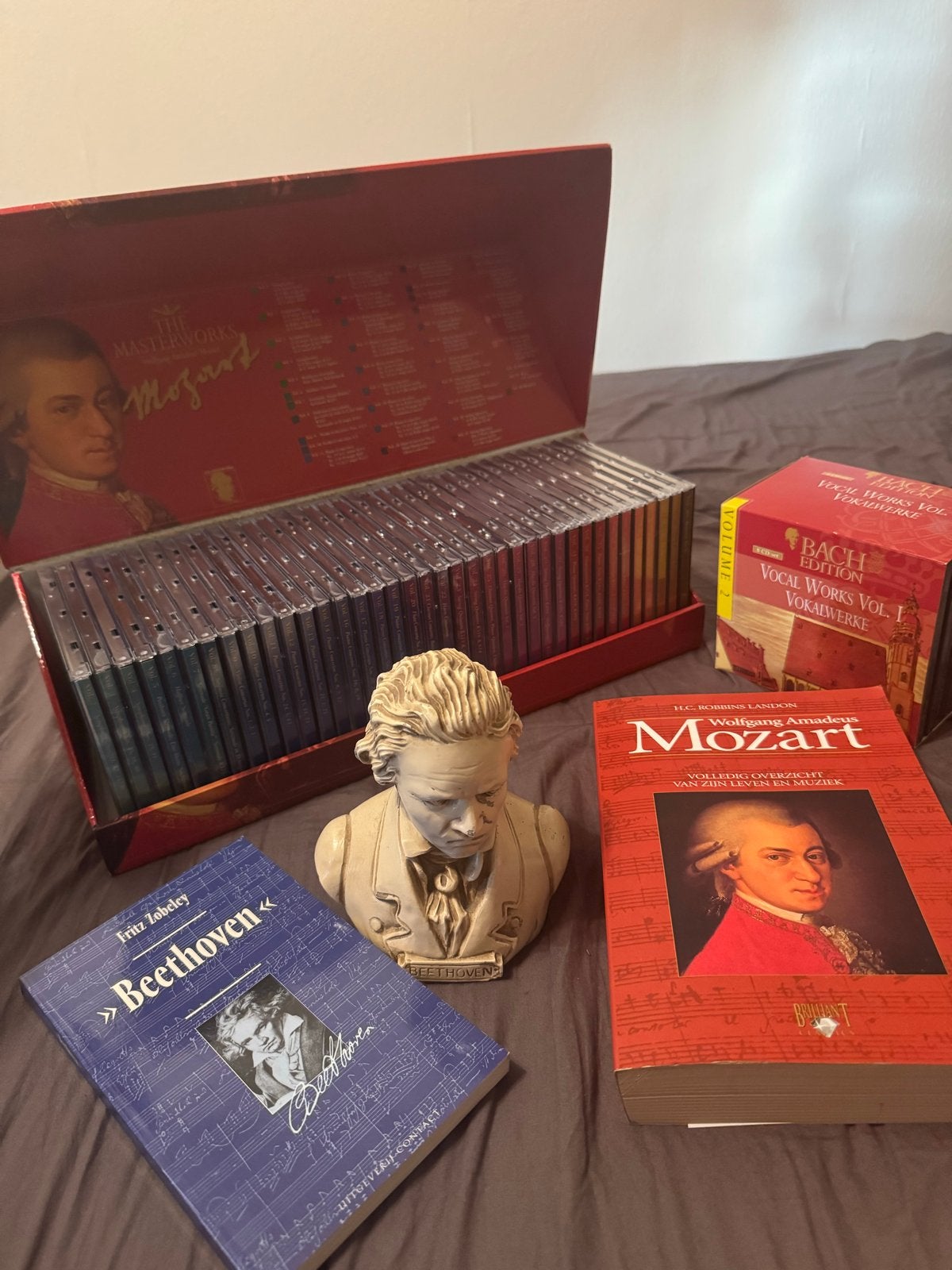 Klassieke Muziek Set: Mozart, Beethoven, Bach (CD's, Boeken,, Gebruikt, Boxset, Ophalen of Verzenden, Inclusief boekje