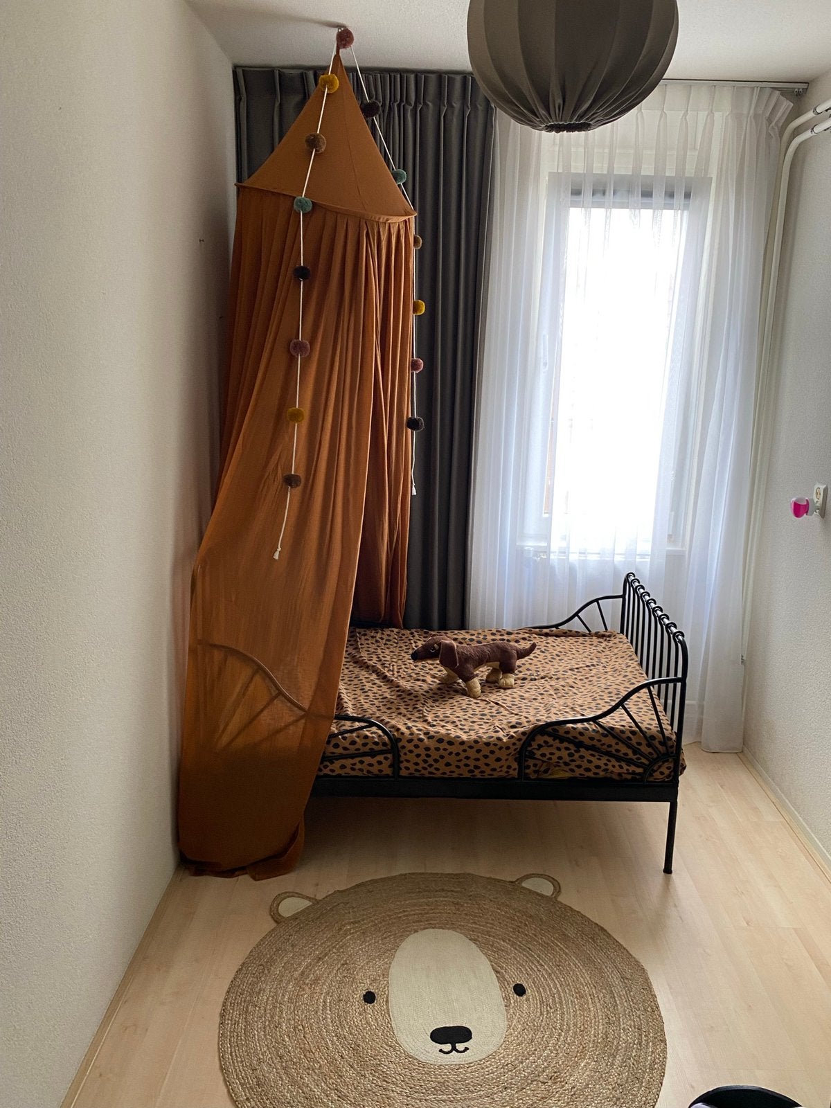 Zwart meegroeibed Minnen Ikea, Kinderen en Baby's, Kinderkamer | Bedden, 70 tot 85 cm, Ophalen of Verzenden, Zo goed als nieuw