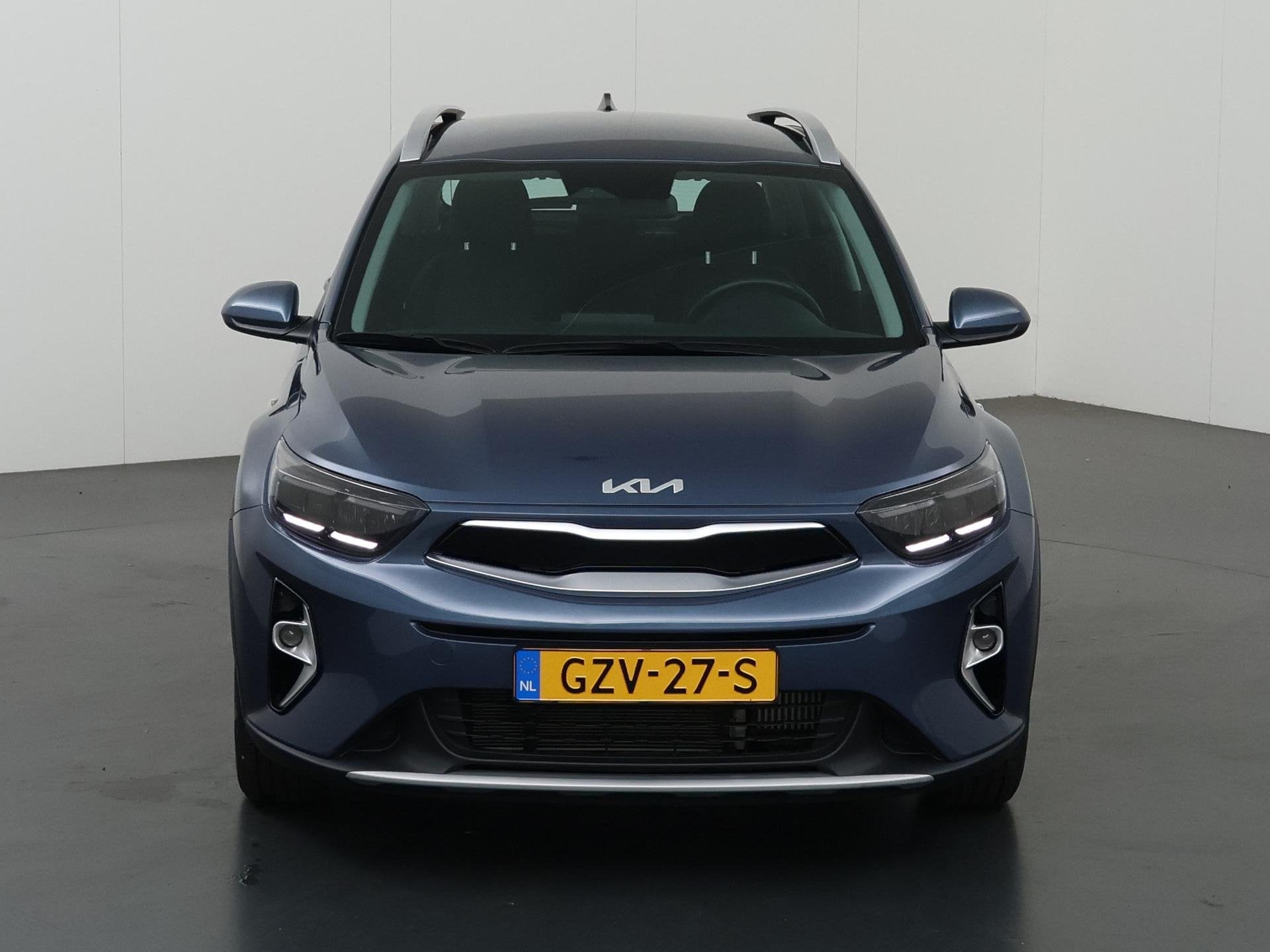 Kia Stonic 1.0 T-GDi MHEV DynamicLine | Navigatie | Cruise C, Auto's, Euro 6, Blauw, Origineel Nederlands, Handgeschakeld