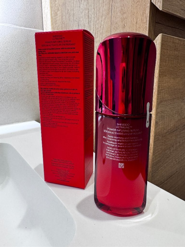Shiseido Ultimune Power Infusing Serum 75ml, Ophalen, Gebruikt, Gehele gezicht, Verzorging