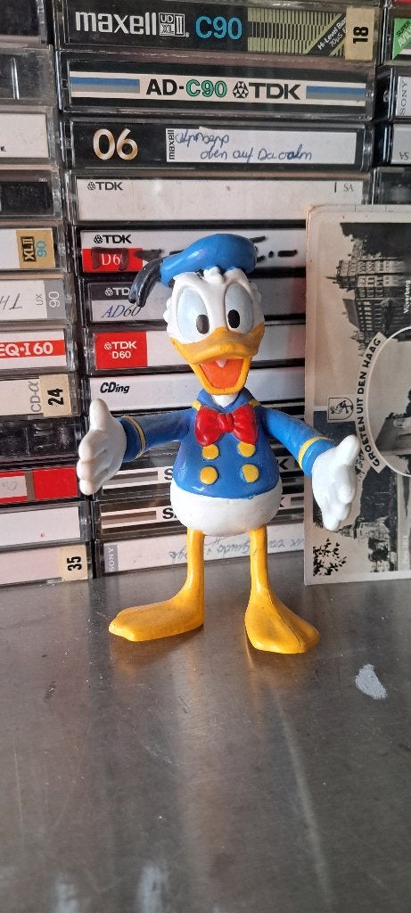 Donald Duck figuur/beeld (Z258-127), Ophalen of Verzenden, Donald Duck, Zo goed als nieuw, Beeldje of Figuurtje