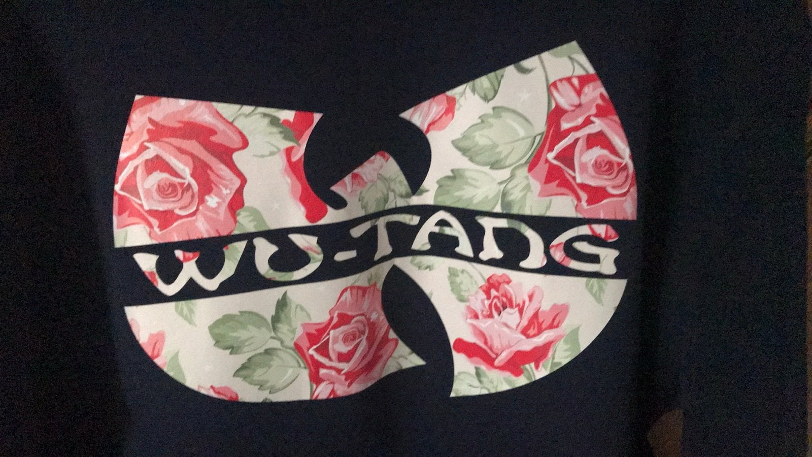 Wu-Tang Clan Hoodie met rozenprintMaat XL.   Limited edition, Ophalen of Verzenden, Nieuw