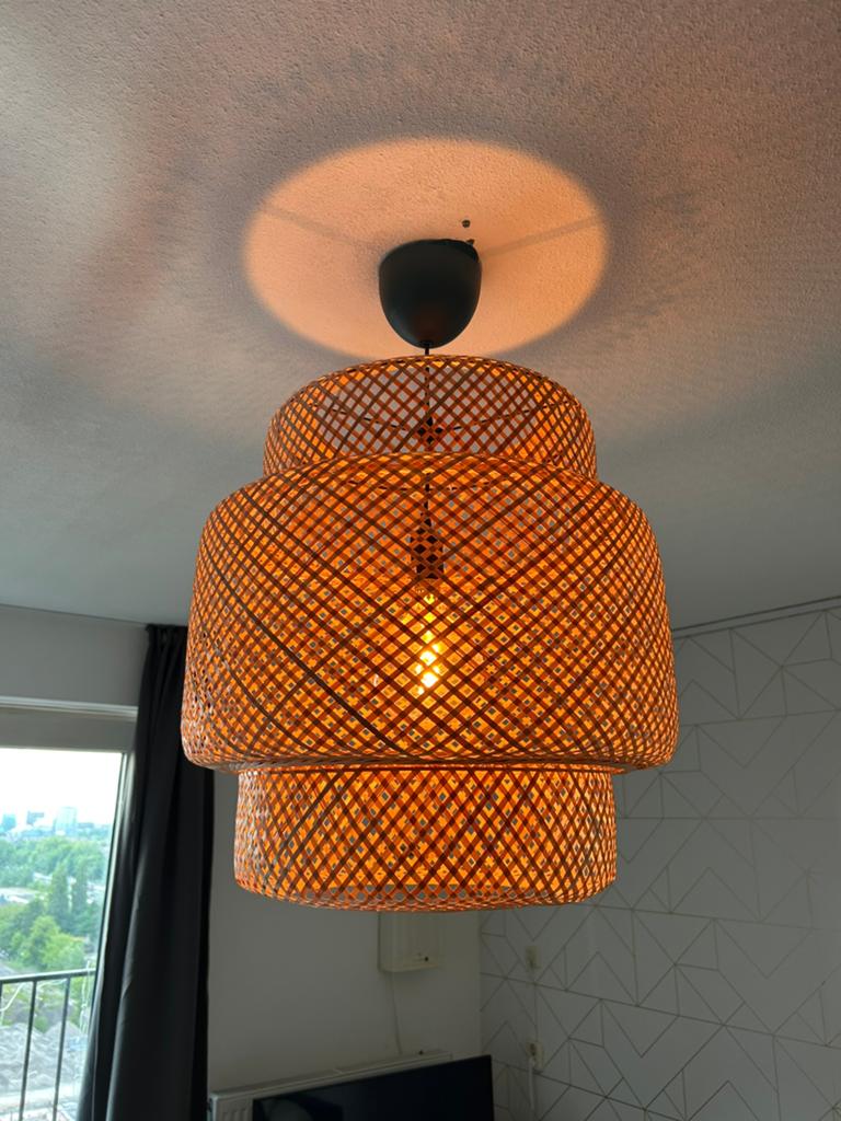 Hanglamp Sinnerlig IKEA, Huis en Inrichting, Lampen | Hanglampen, Ophalen, Overige materialen, 50 tot 75 cm