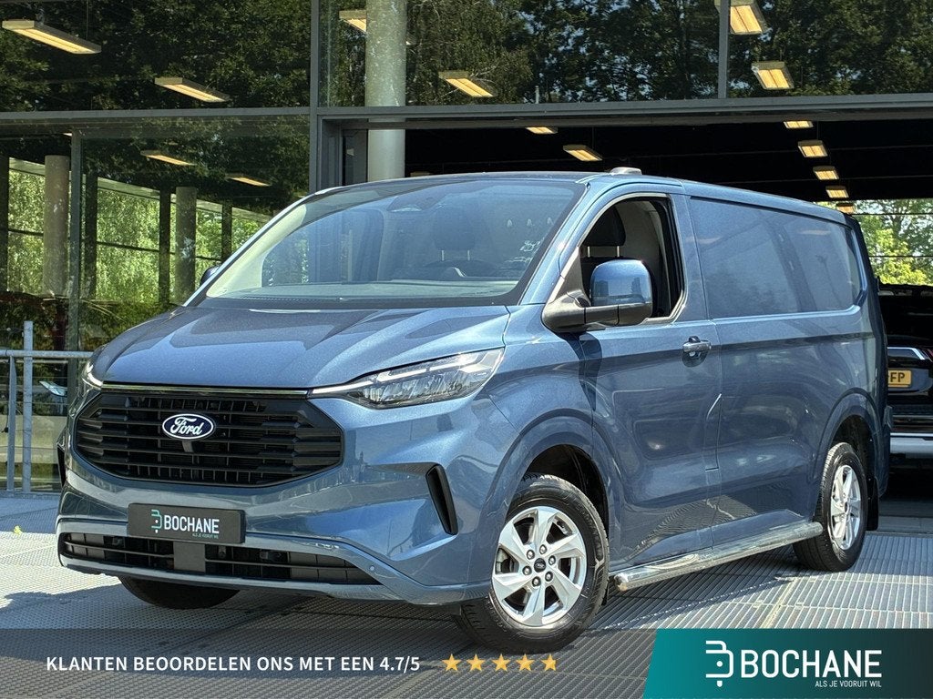 Ford Transit Custom 280 2.0 TDCI L1H1 Limited 136PK | Trekha, Voorwielaandrijving, 4 cilinders, Blauw, 2500 kg