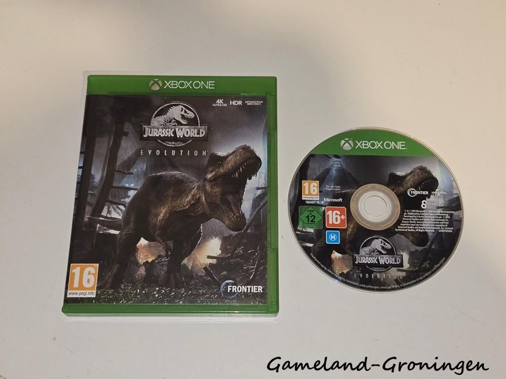 Jurassic World Evolution (Xbox One), Spelcomputers en Games, Gebruikt, -, -, 1 speler
