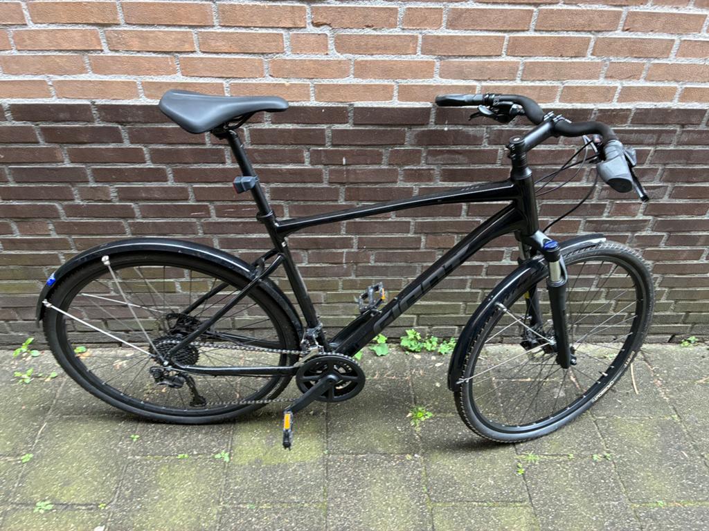 Giant Roam Disc 2 XL (2024) - hybride fiets/adventure bike, Ophalen, 28 inch, Vering, Giant